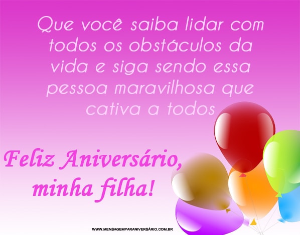 Featured image of post Mensagem De Aniversario Para Filha Querida Ao mesmo tempo agradecer a deus por ter o colocado no nosso caminho nas nossas vidas