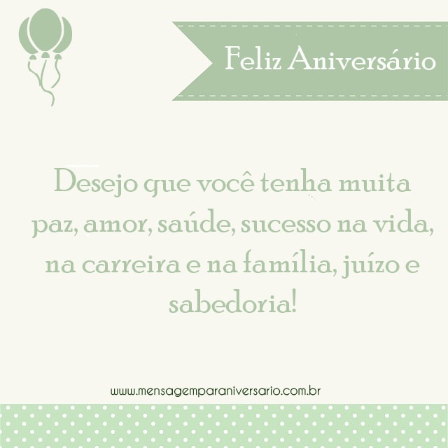 Feliz Aniversário Atrasado!