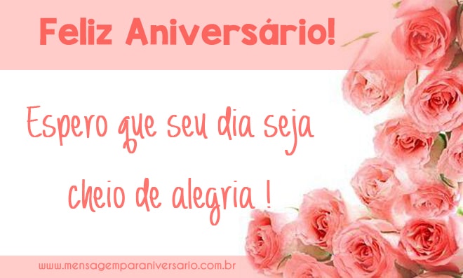 Feliz aniversário, prima!