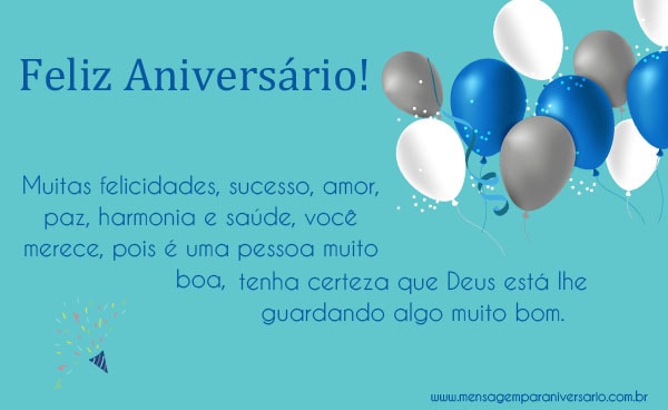 Feliz Aniversário Colega