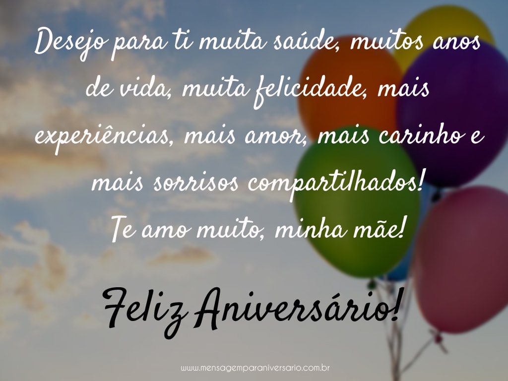 Aniversário de Mãe