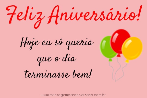 Feliz Aniversário, minha irmã caçula!