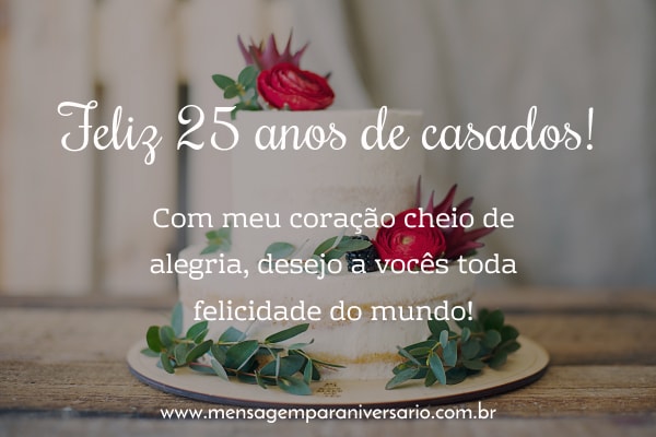 25 Anos de Casados dos Pais